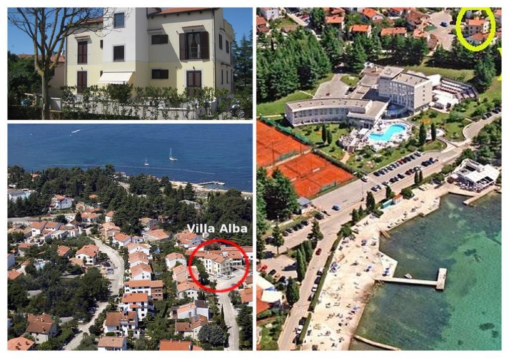 Apartments Villa Alba Poreč Exterior foto